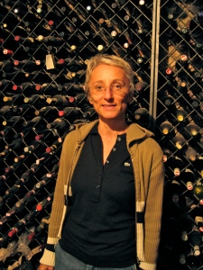Maria Teresa Mascarello in her wine cellar